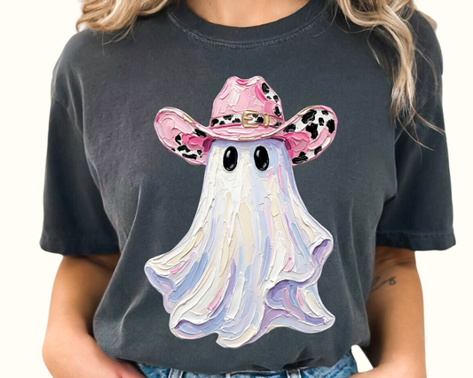 Ghost Western Halloween DTF TRANSFER