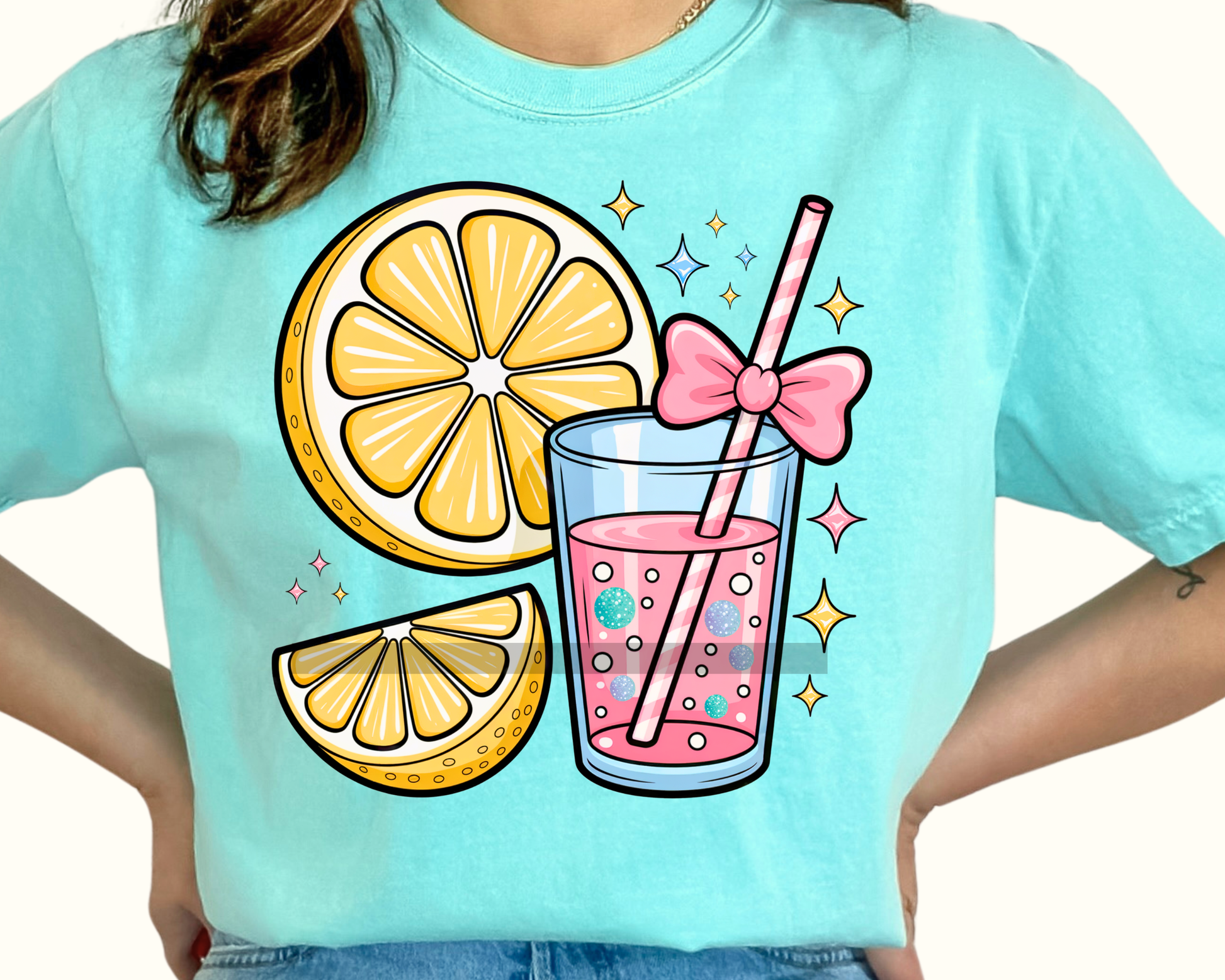 Lemonade  DTF TRANSFER or UV DTF STICKER