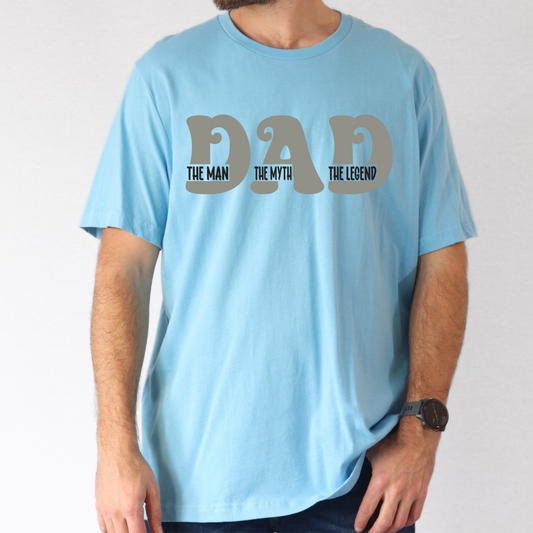 The Man, Myth, Legend Father's Day DTF TRANSFER or UV DTF STICKER
