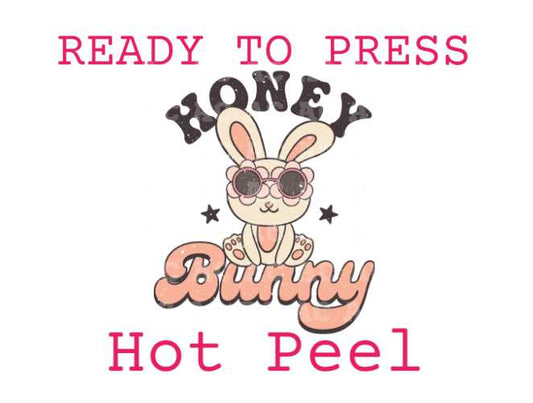 Honey Bunny (Distressed) Easter DTF TRANSFER
