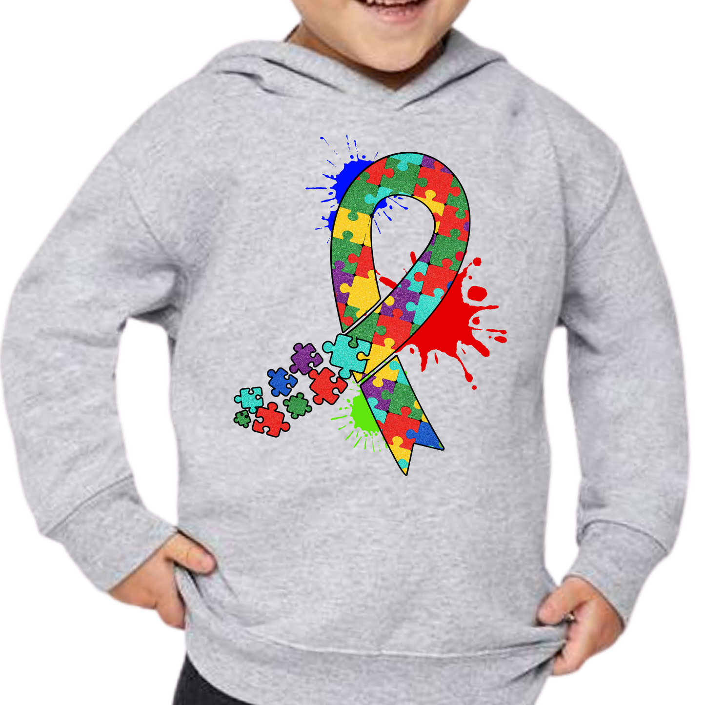 Autism Awareness Ribbon Autism Awareness DTF TRANSFER or UV DTF STICKER DECAL