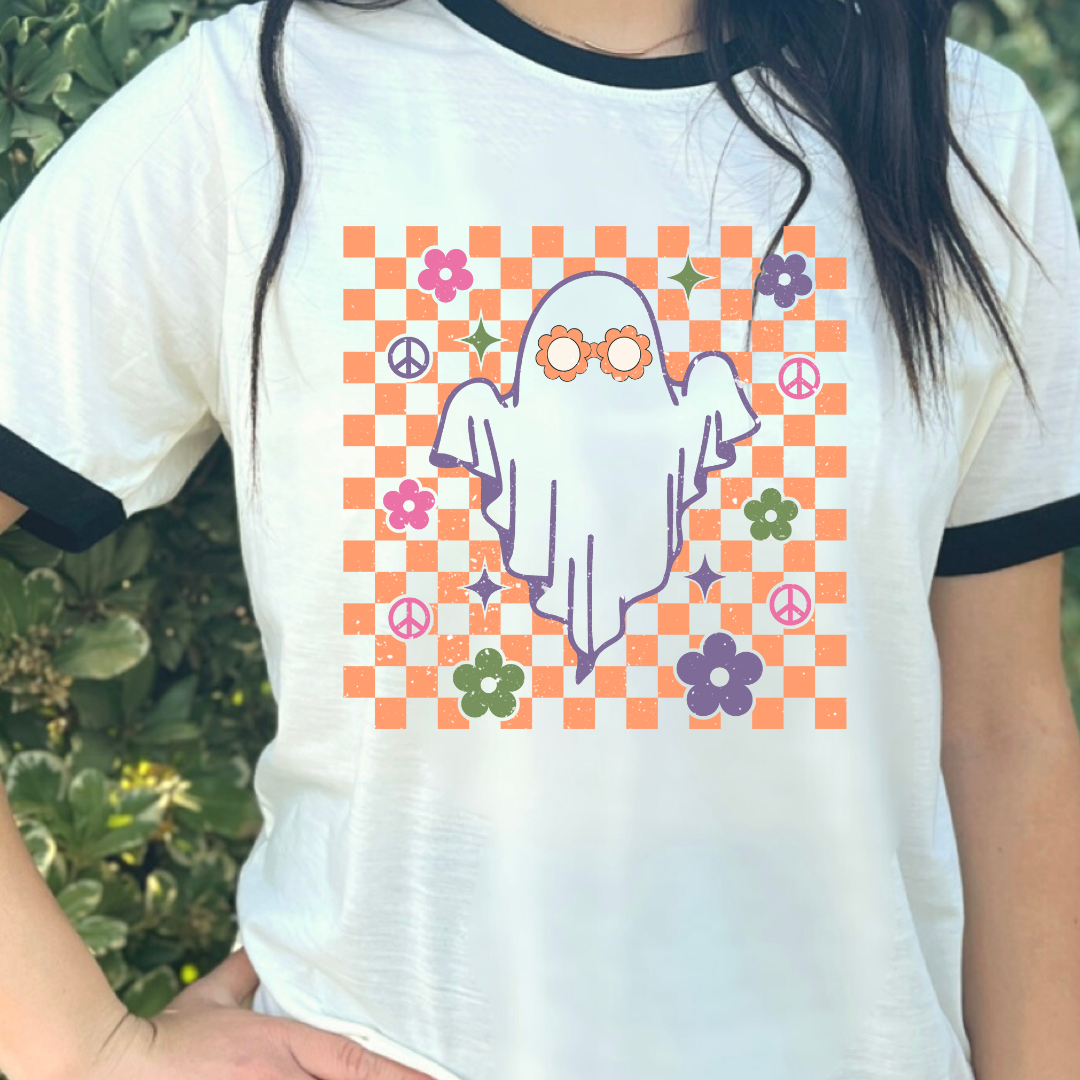 Groovy Ghost DTF TRANSFER