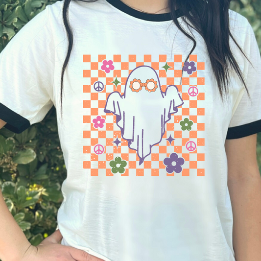 Groovy Ghost DTF TRANSFER