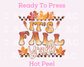 It's Fall Y'all Leaves DTF TRANSFER or UV DTF STICKER DECAL