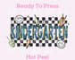 Checkered Kindergarten DTF TRANSFER or UV DTF STICKER