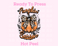 Leopard Coquette Bow Pumpkin Season Fall DTF TRANSFER or UV DTF STICKER DECAL