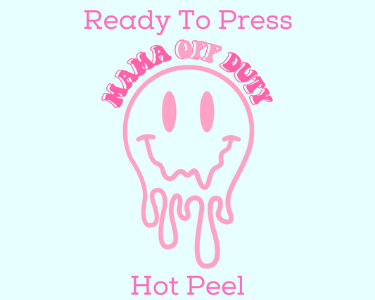 Pocket Mama off Duty Mom DTF TRANSFER or UV DTF STICKER DECAL