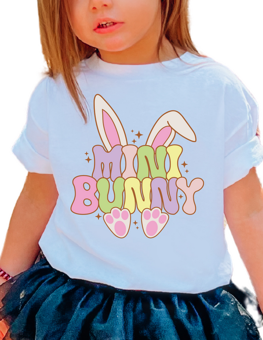 Mini Bunny Easter DTF TRANSFER or UV DTF STICKER
