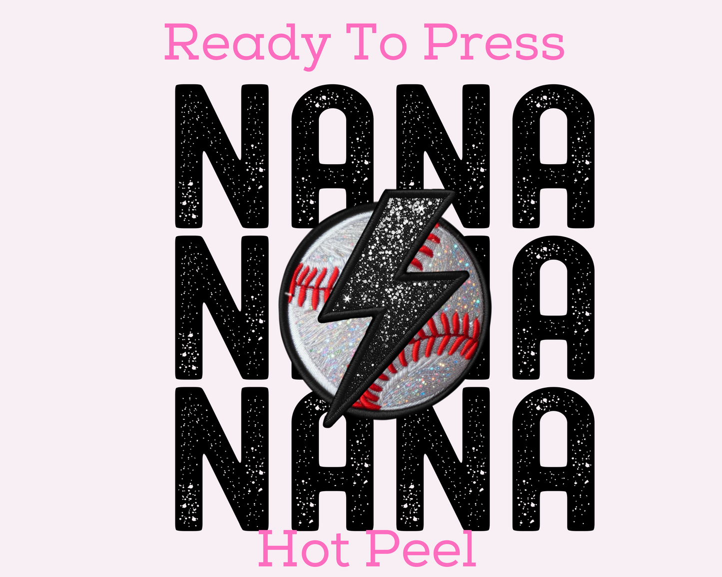 Baseball Nana DTF TRANSFER or UV DTF STICKER