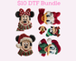 $10 Magical Friends Christmas Bundle 4- 11', 1-7" 1-4" DTF Transfer