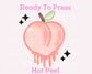Peachy DTF TRANSFER or UV DTF STICKER