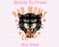 Rad Moms Club (Panther) Mom DTF TRANSFER or UV DTF STICKER DECAL