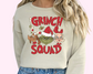 Green Man Squad Red DTF TRANSFER or UV DTF STICKER
