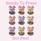 Reindeer Friends DTF TRANSFER or UV DTF STICKER