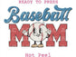 Baseball Mom Retro (Distressed) DTF TRANSFER or UV DTF STICKER