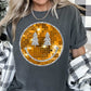 Gold Tree Smiley (Faux Sequins) DTF TRANSFER or UV DTF STICKER