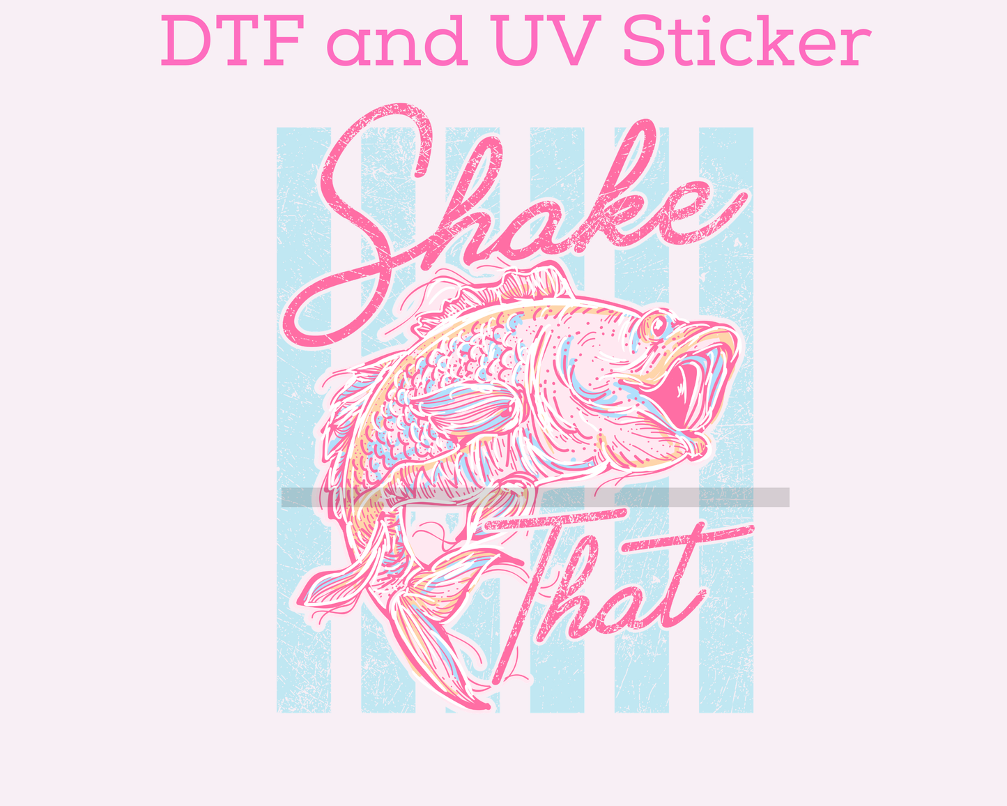 Shake that Bass DTF TRANSFER