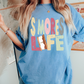 Distressed S'mores Life Summer DTF TRANSFER or UV DTF STICKER