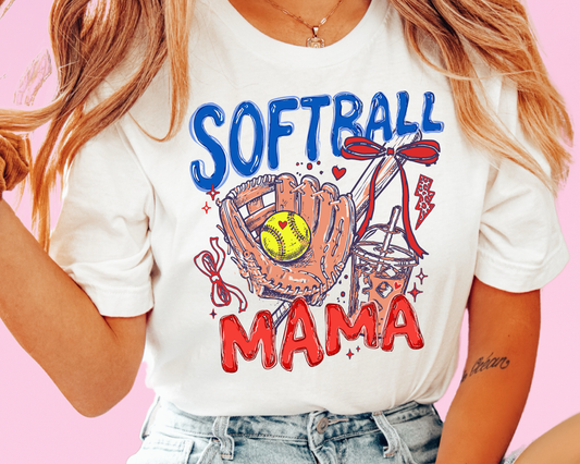 Softball Mama DTF TRANSFER