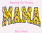Softball Mama DTF TRANSFER or UV DTF STICKER DECAL