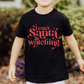 I Can't Santa Is Watching Christmas DTF TRANSFER or UV DTF STICKER