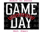 Game Day (White Text) Baseball DTF TRANSFER