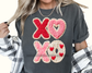 XOXO Faux Yarn Valentine's Day DTF TRANSFER or UV DTF STICKER